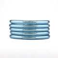 Bracelet Bouddhiste Mantra Bleu Glacier