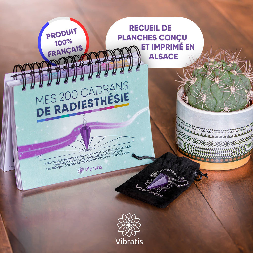 Mes 200 planches de radiesthésie - Livre de cadrans pour pendule