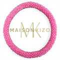 Bracelet népalais R43 Rose Fuchsia rose