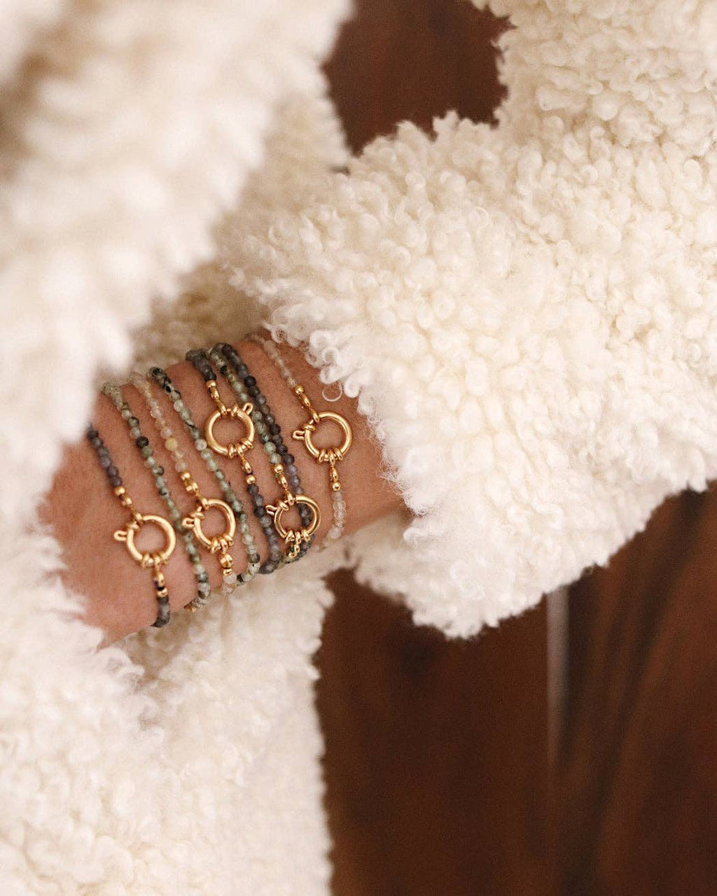 Bracelet NEIGE Citrine