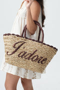 Panier En Paille J'adore