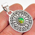 Pendentif Opale Welo Ethiopie AA+ argent 925