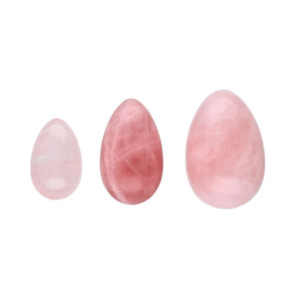 Paquet d'œufs en quartz Yoni Rose