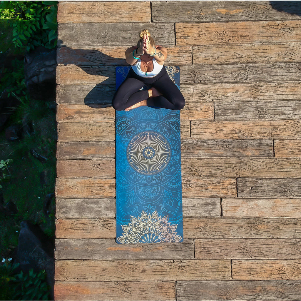 Tapis de yoga | Caoutchouc naturel & microfibre recyclée |+Accessoires