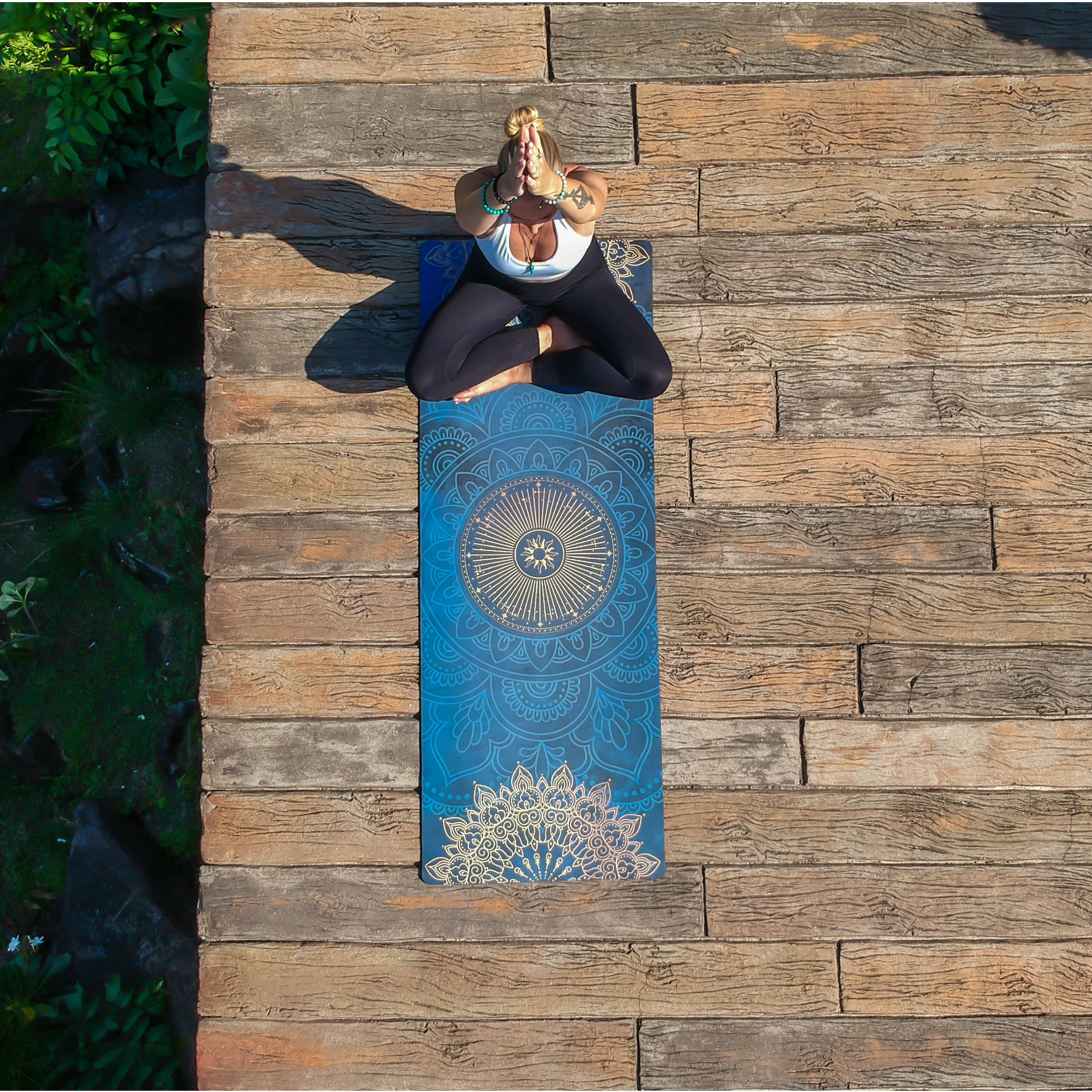 Tapis de yoga | Caoutchouc naturel & microfibre recyclée |+Accessoires