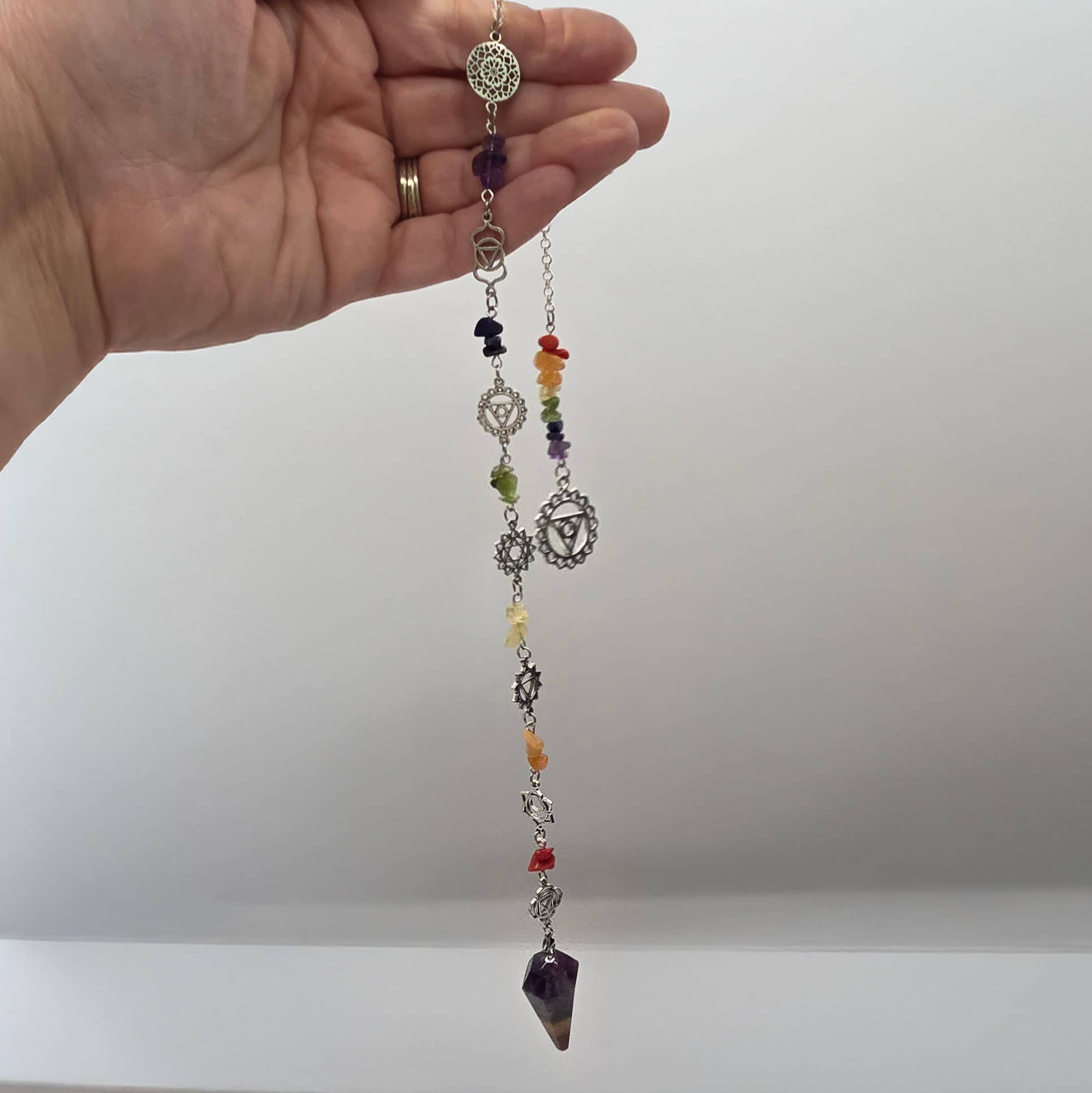Pendule en cristal - Chakra