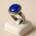 Bague Lapis lazuli Afghanistan A argent 925 - 57