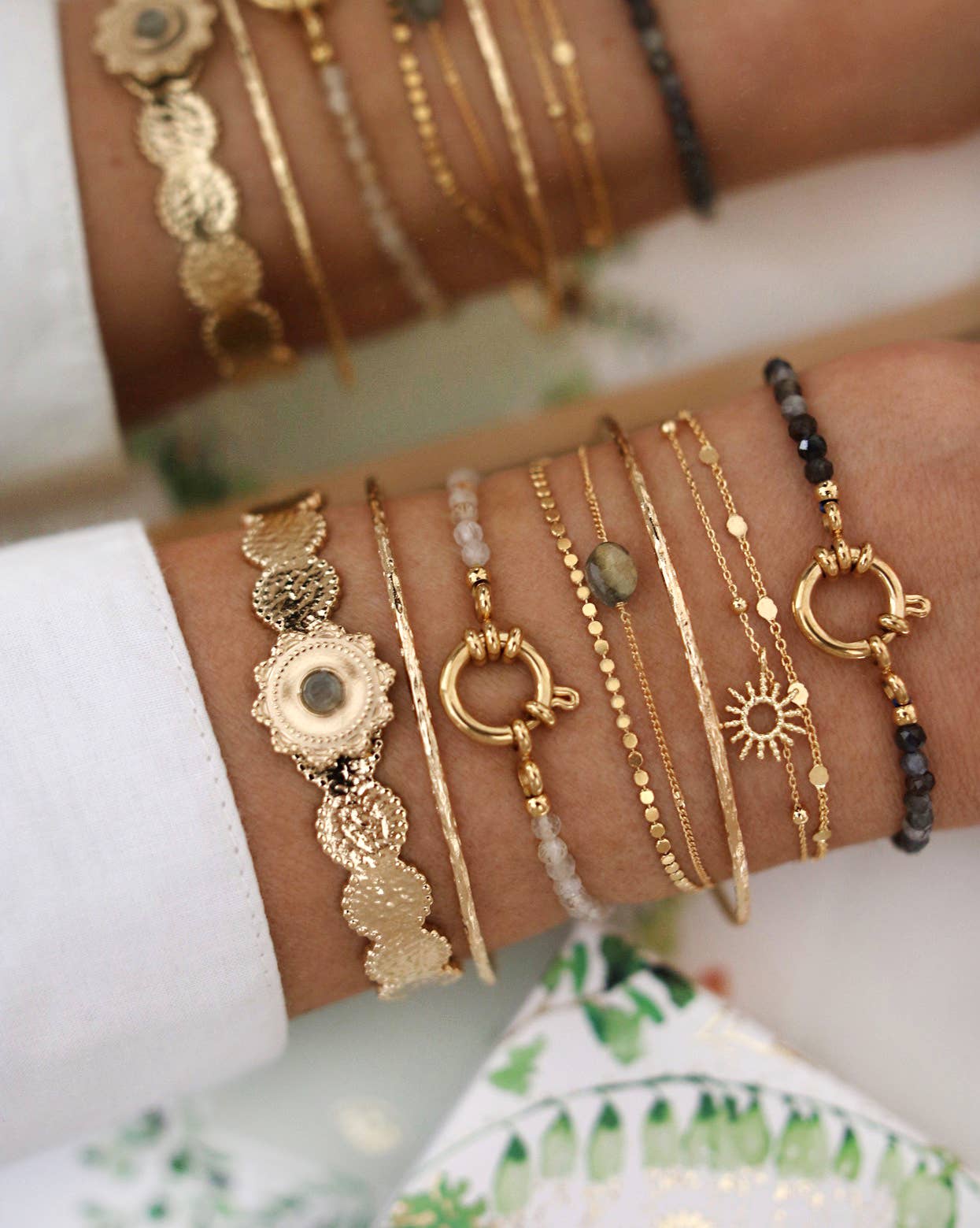Bracelet NEIGE Citrine