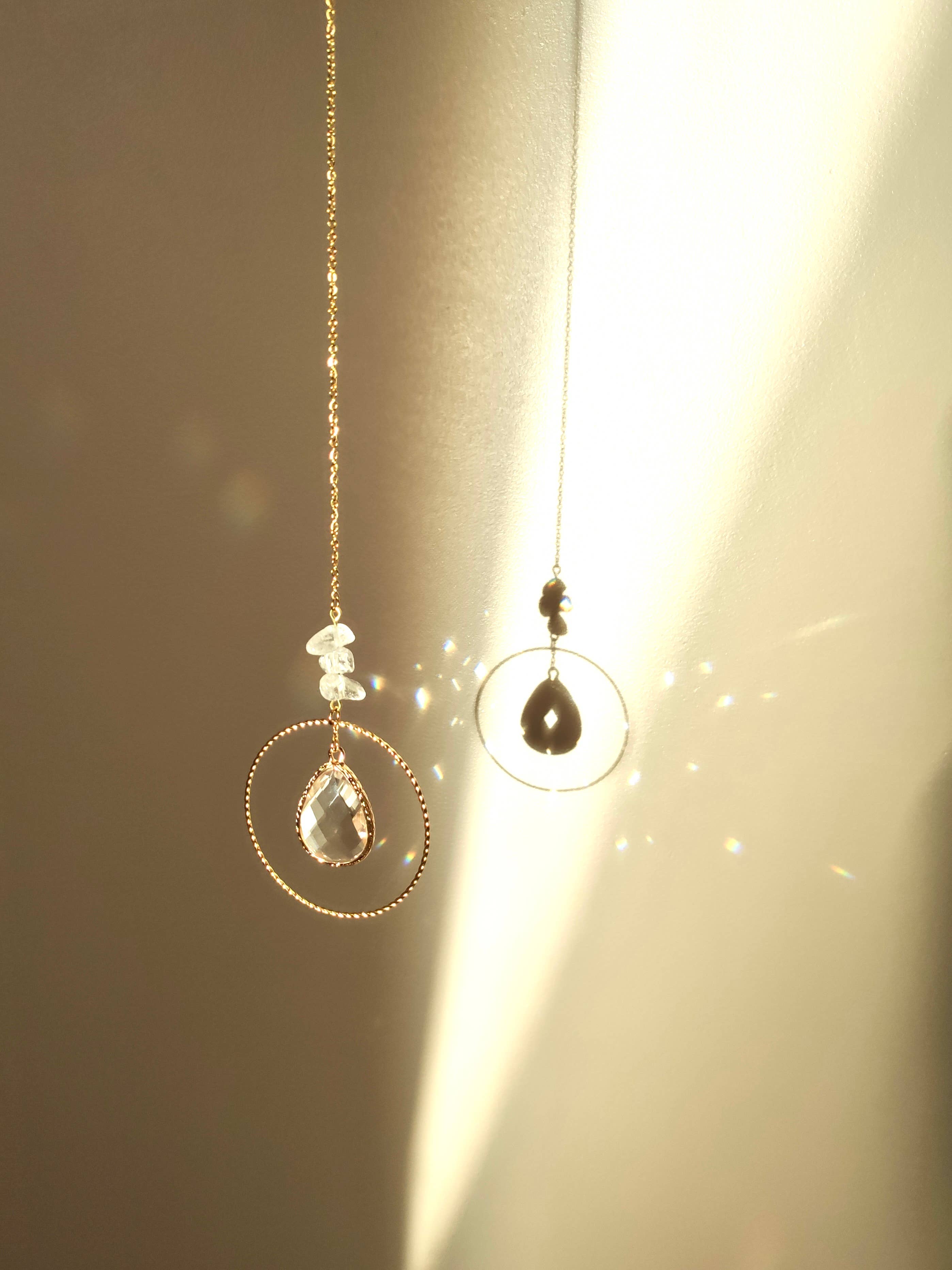Suncatcher HÉMÉRA Cristal de Roche