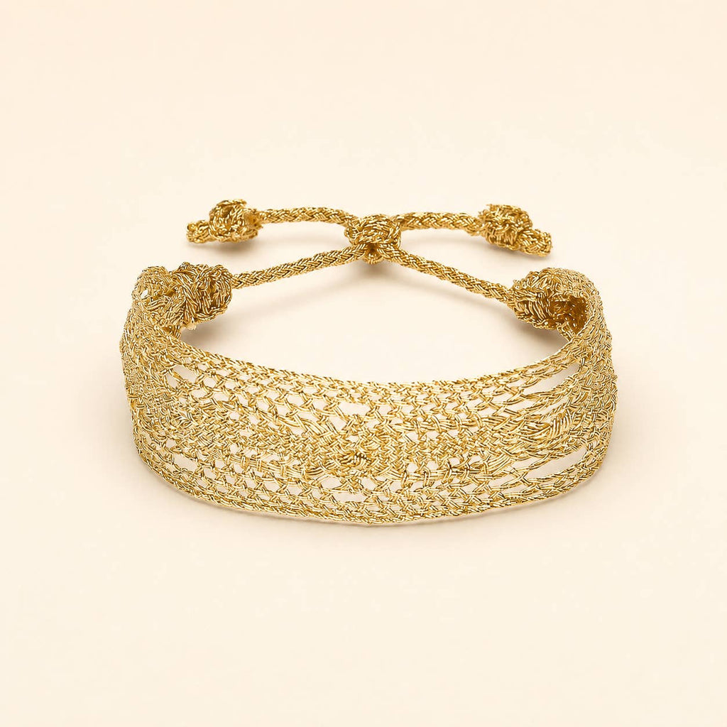 Bracelet Sfifa Zahra doré