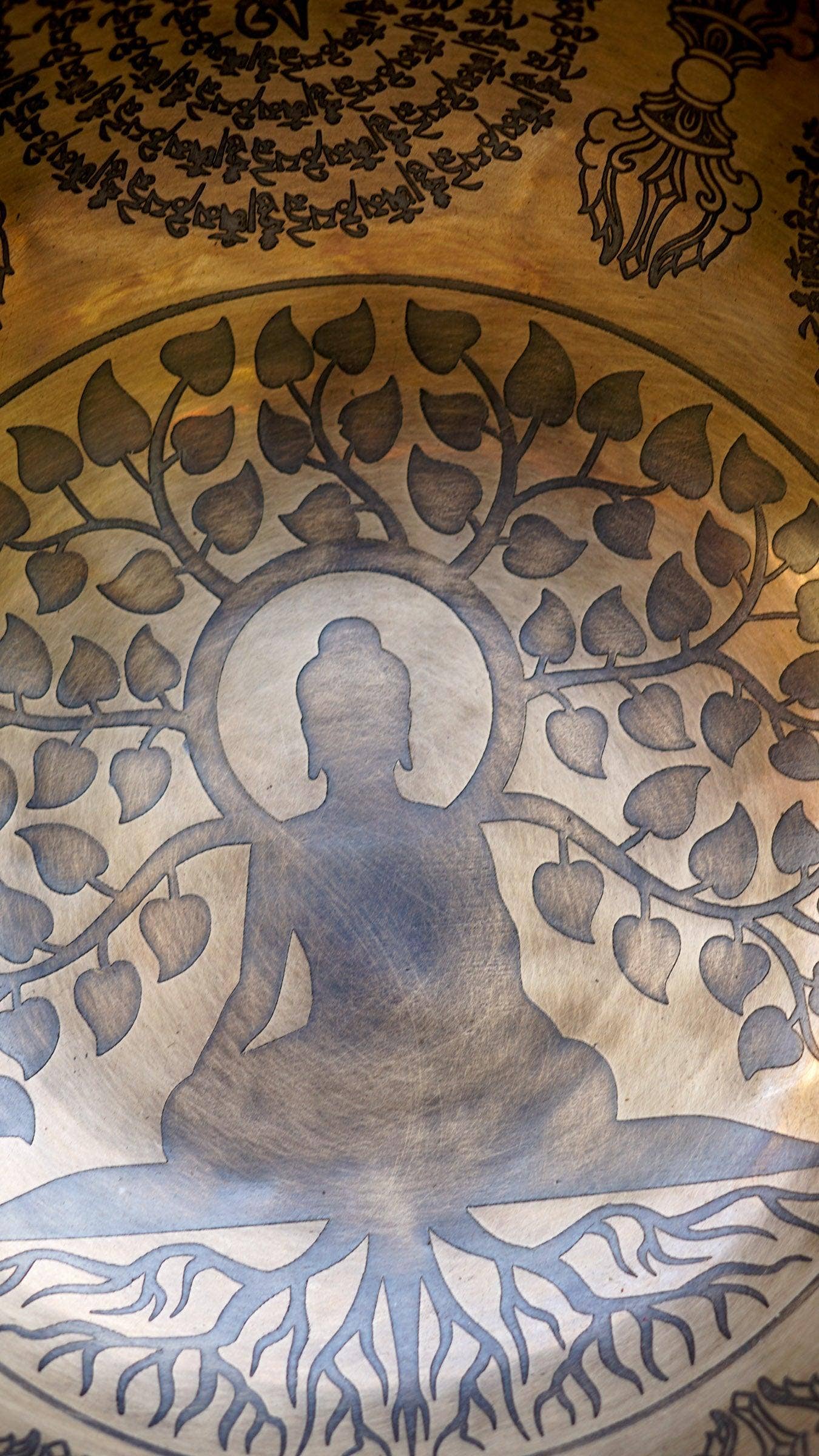Bol chantant Buddha Tree