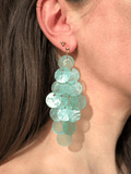 Boucles d'oreilles SIRENA Coquillage naturel couleur au choix