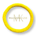 Bracelet népalais A11 jaune