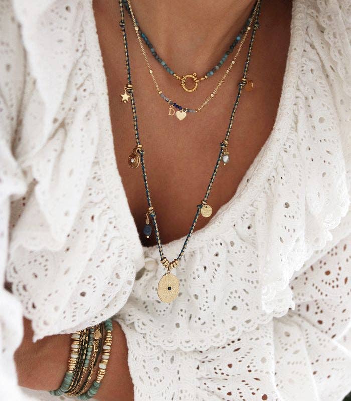 Collier NEIGE Apatite