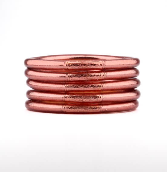 Bracelet Bouddhiste Mantra Pink Gold