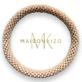 Bracelet népalais beige