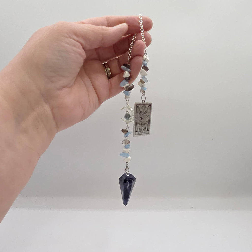 Pendule en cristal - Sodalite
