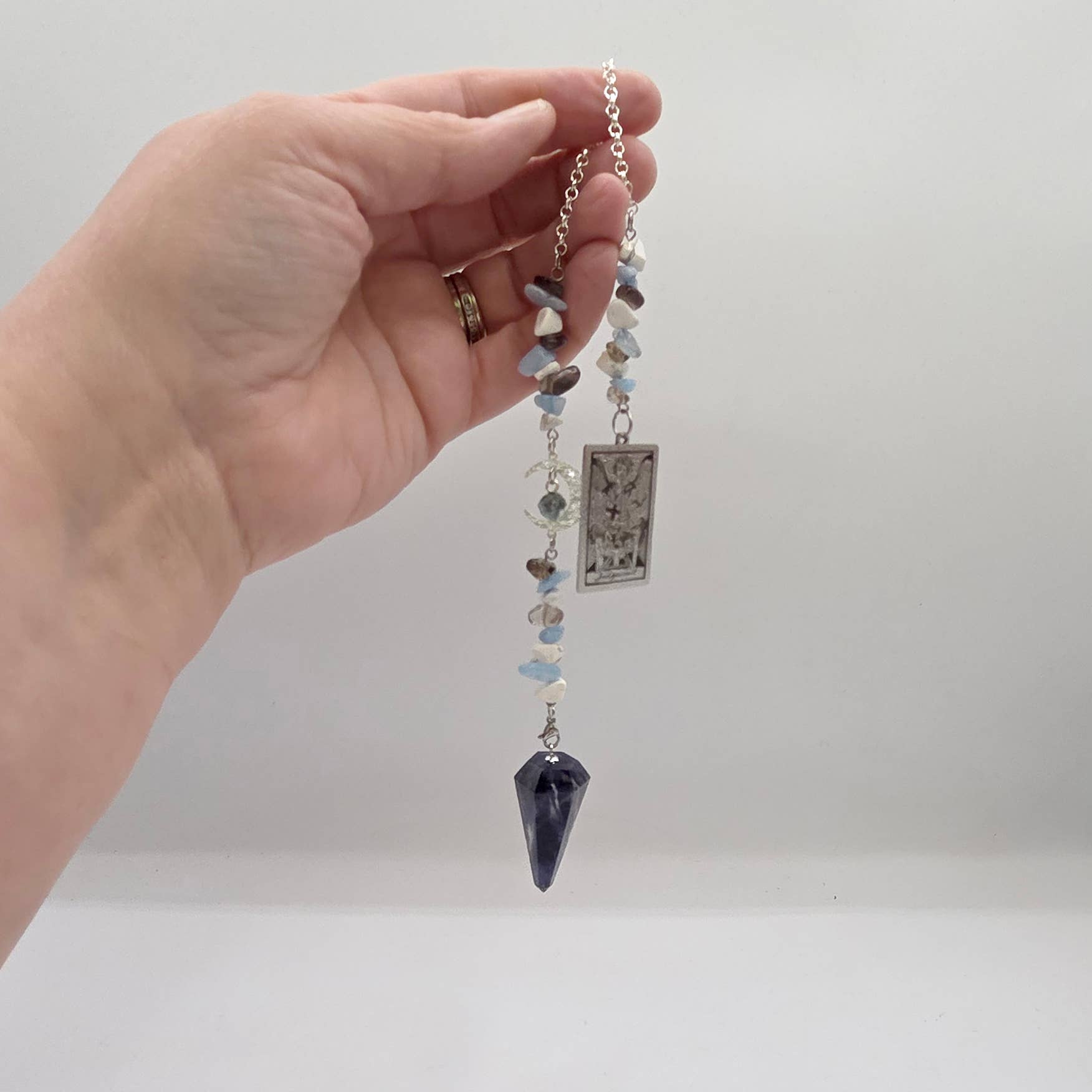 Pendule en cristal - Sodalite
