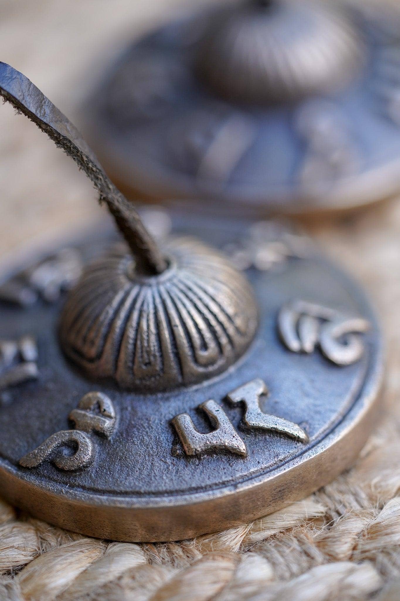 Cloche Tingsha Mantra pour la guérison