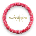 Bracelet népalais Rose Bonbon