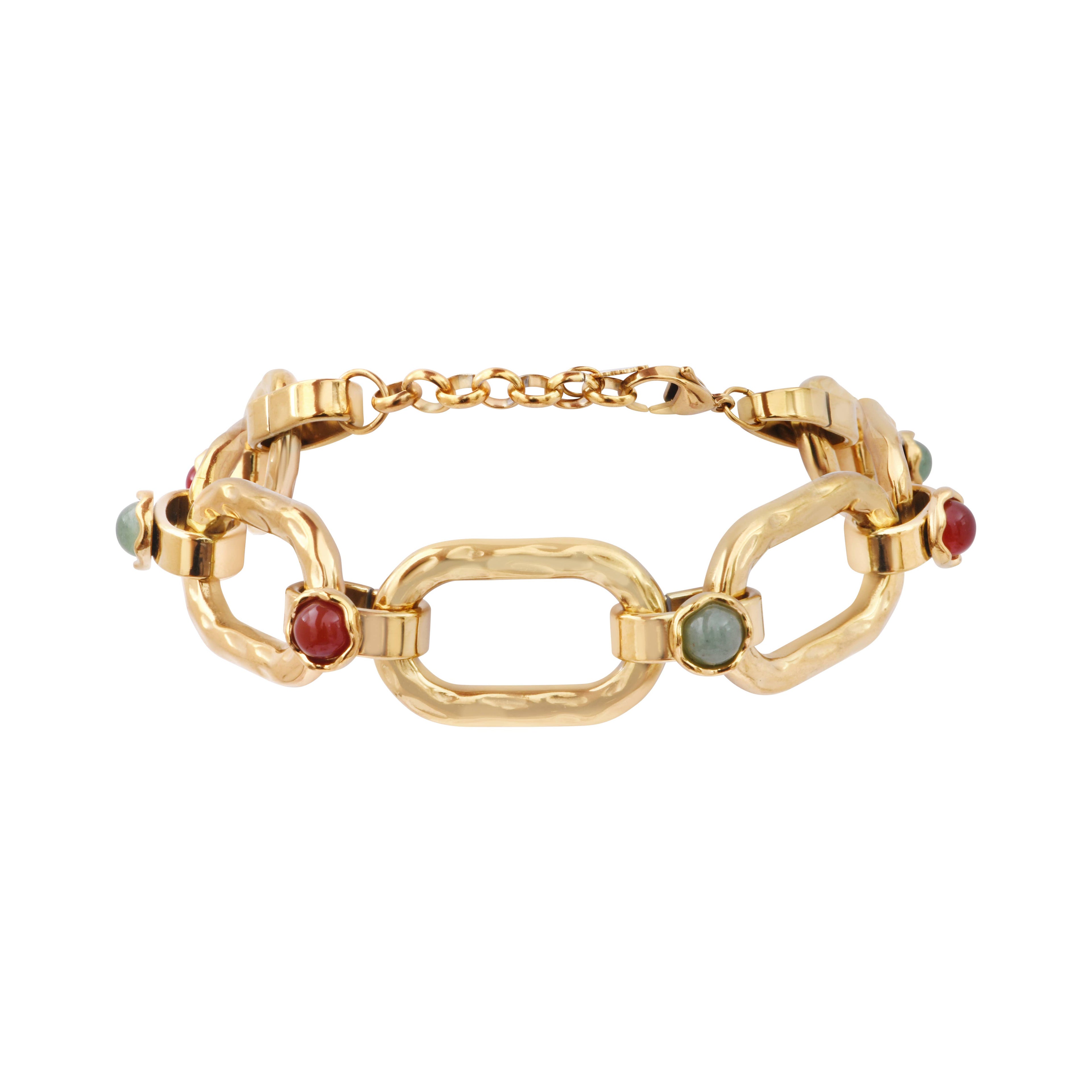 Bracelet VIKI Aventurine Cornaline