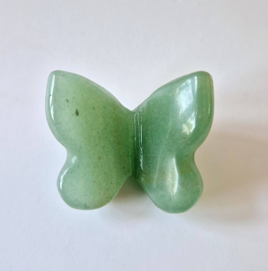 Mini papillon en pierre précieuse – 3 cm Au choix Jade Labradorite Quartz Jaspe Aragonite Aventurine