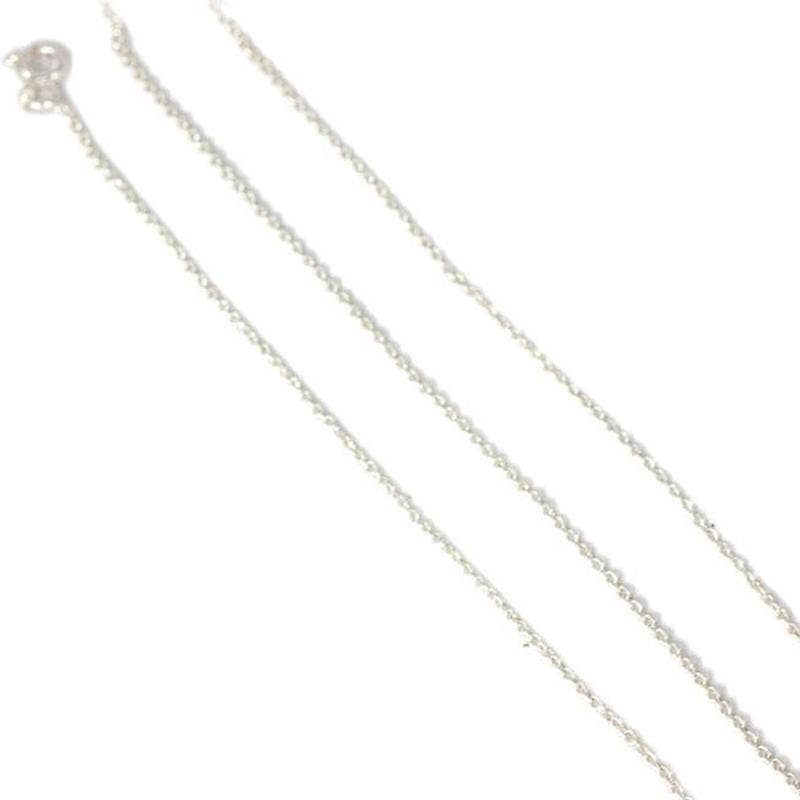Chaine argent maille forçat 1mm