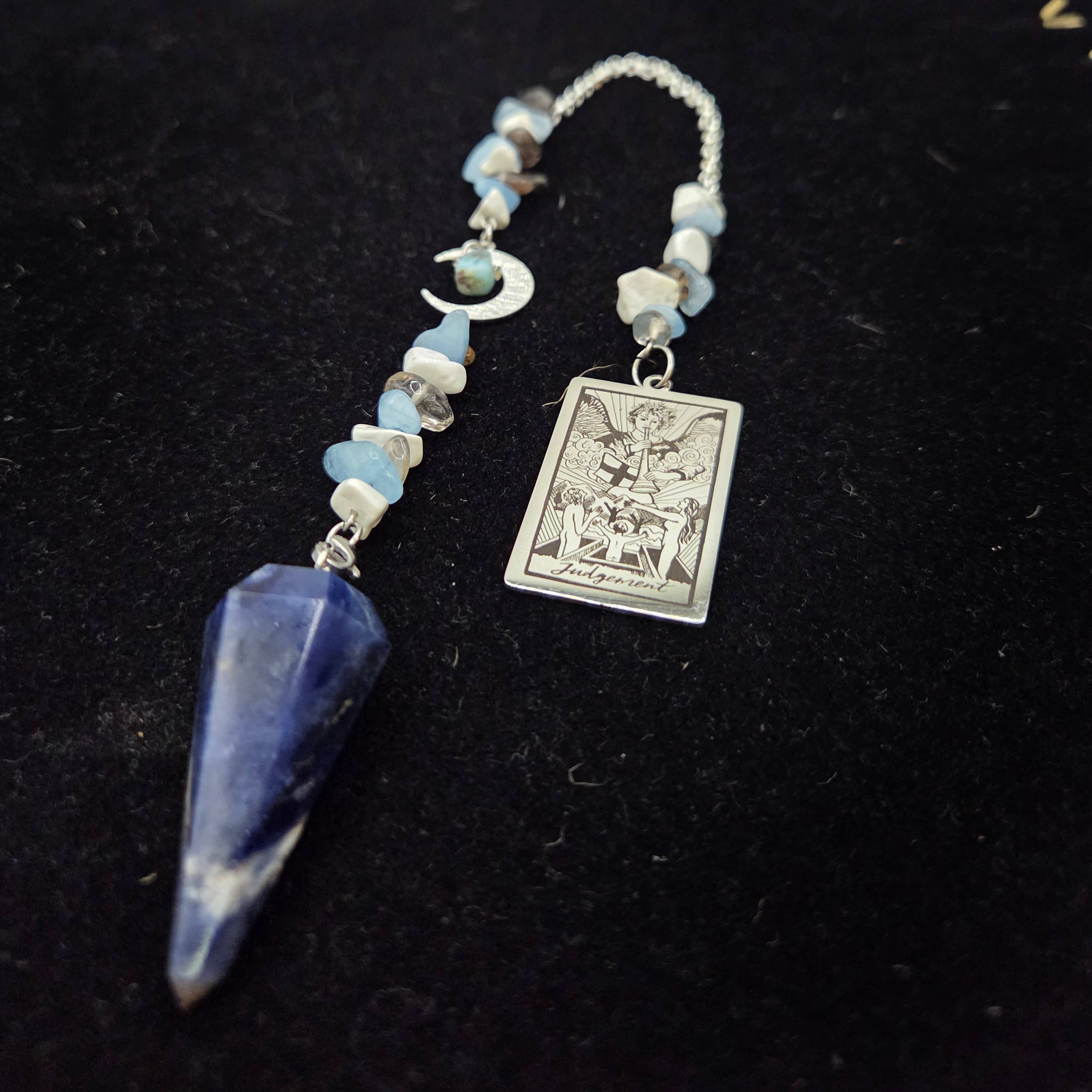 Pendule en cristal - Sodalite