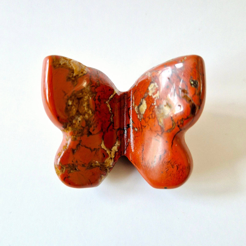 Mini papillon en pierre précieuse – 3 cm Au choix Jade Labradorite Quartz Jaspe Aragonite Aventurine