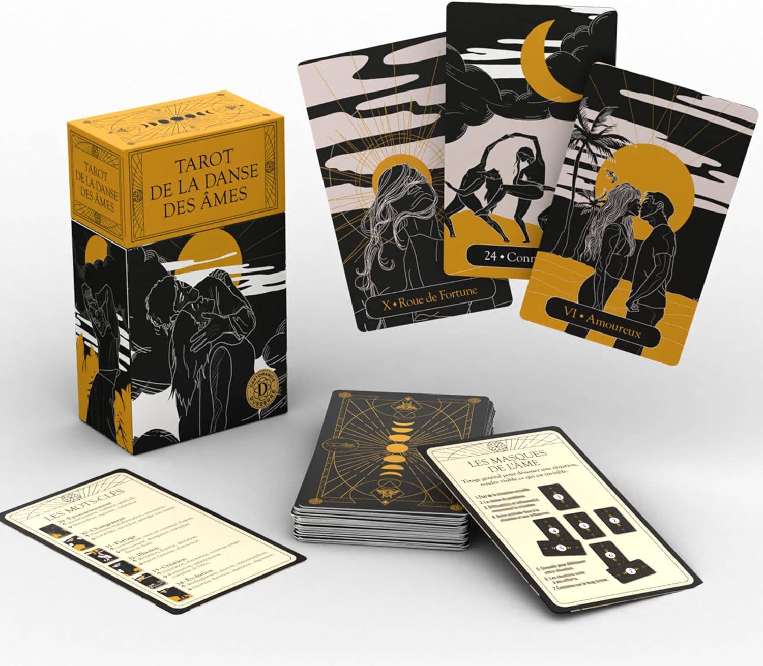 Tarot de la Danse des âmes édition française Grimaud Cartomancie
