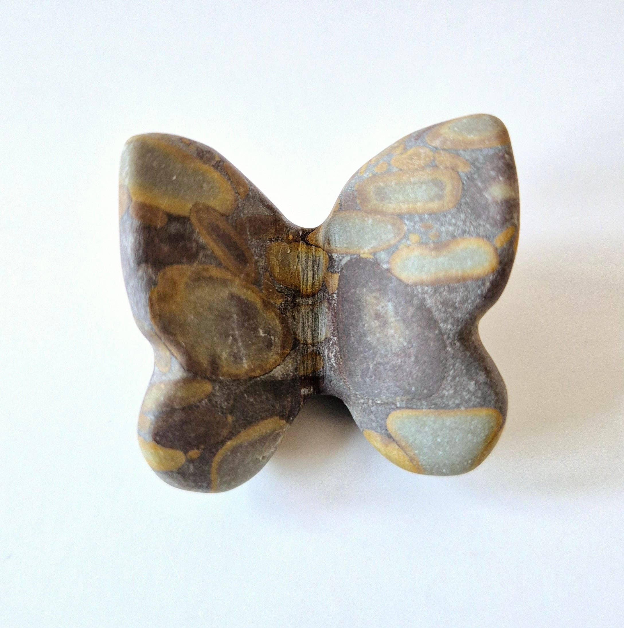 Mini papillon en pierre précieuse – 3 cm Au choix Jade Labradorite Quartz Jaspe Aragonite Aventurine