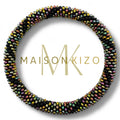Nouvelle collection A/H 2026 Bracelet népalais B01 noir rose doré vert multi color