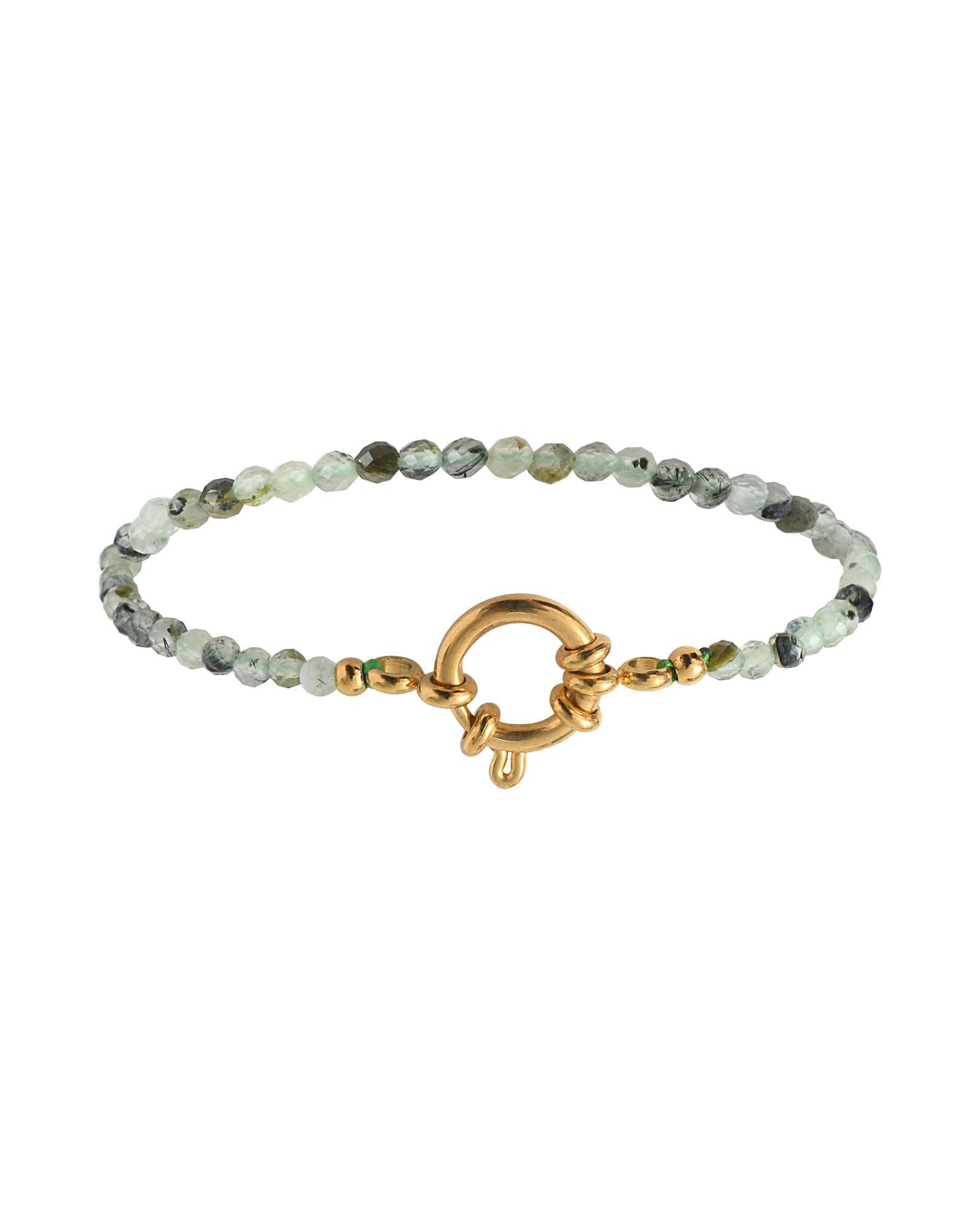 Bracelet NEIGE Prehnite