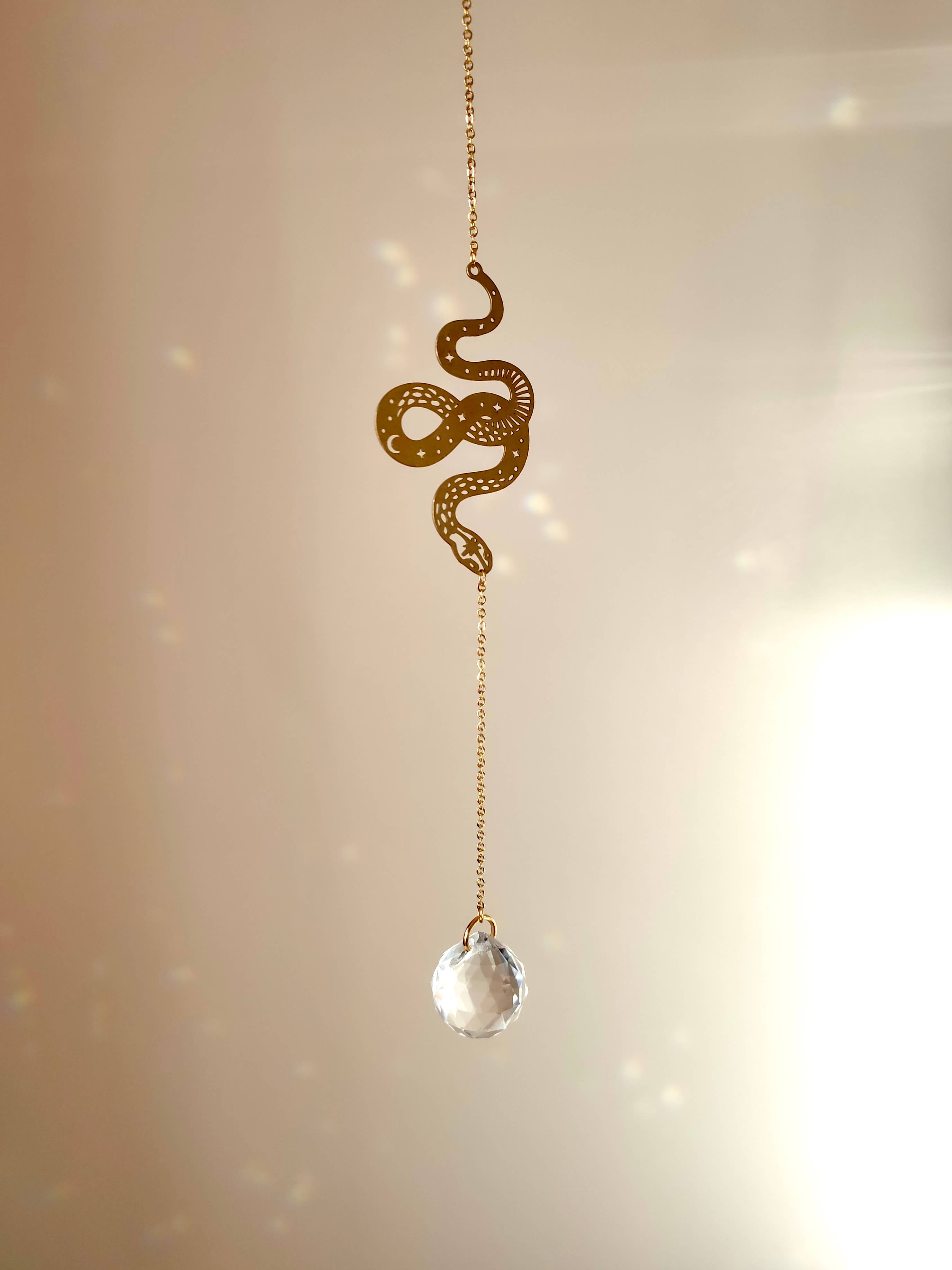 Suncatcher URAEUS Cristal de roche