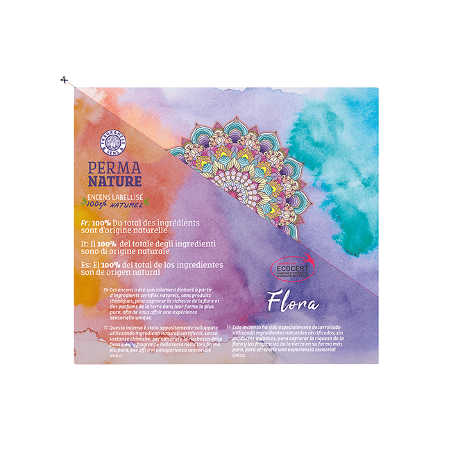 Encens Perma Nature Flora Ylang Ylang Labellisé © Ecocert-Commerce Équitable 15g