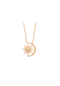 Collier SHANTI soleil lune ZIRCON
