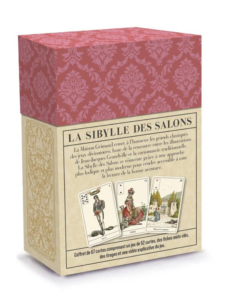 La Sibylle des Salons Cartes Édition Française Grimaud Cartomancie