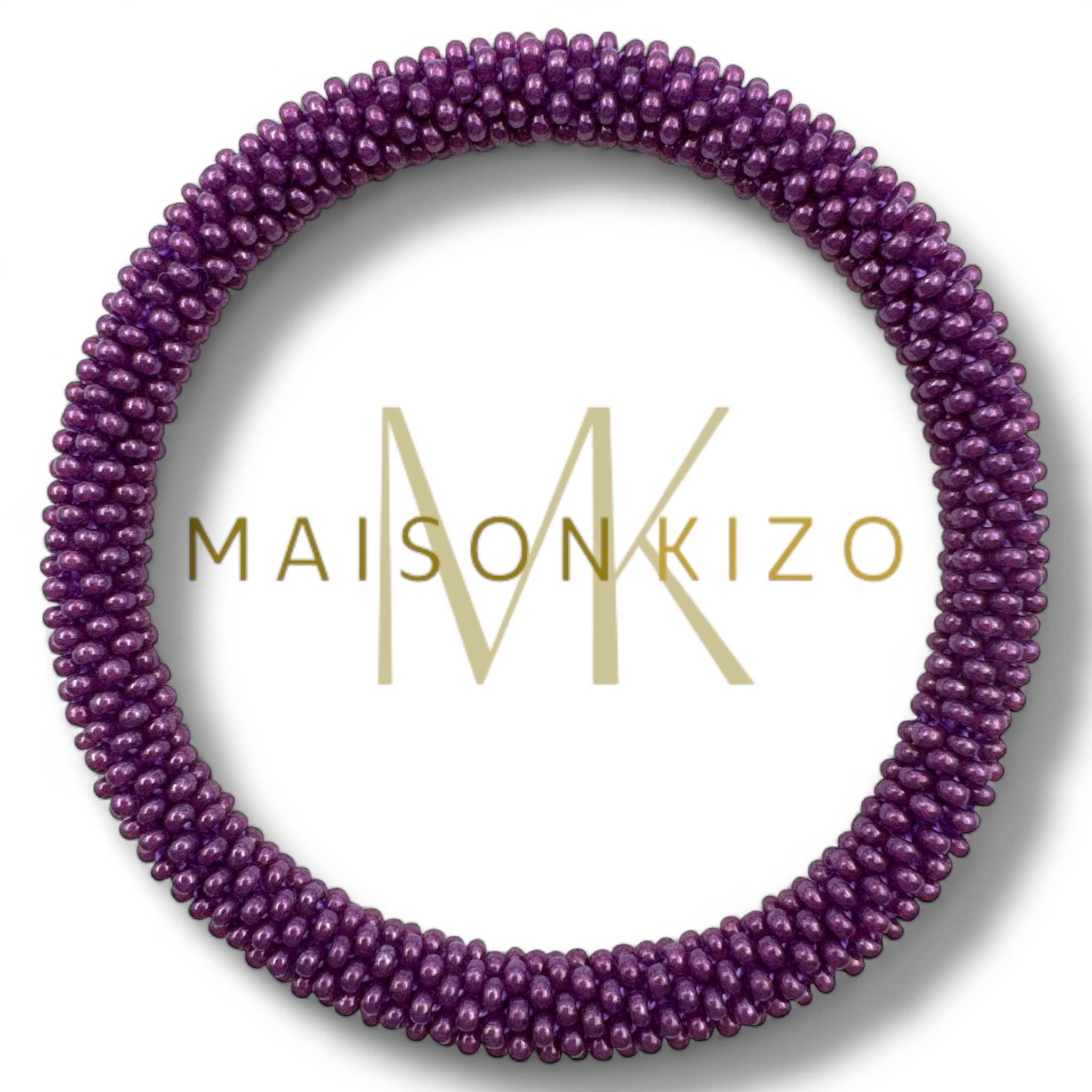 Nouvelle collection A/H 2026 Bracelet népalais B25 violet unis