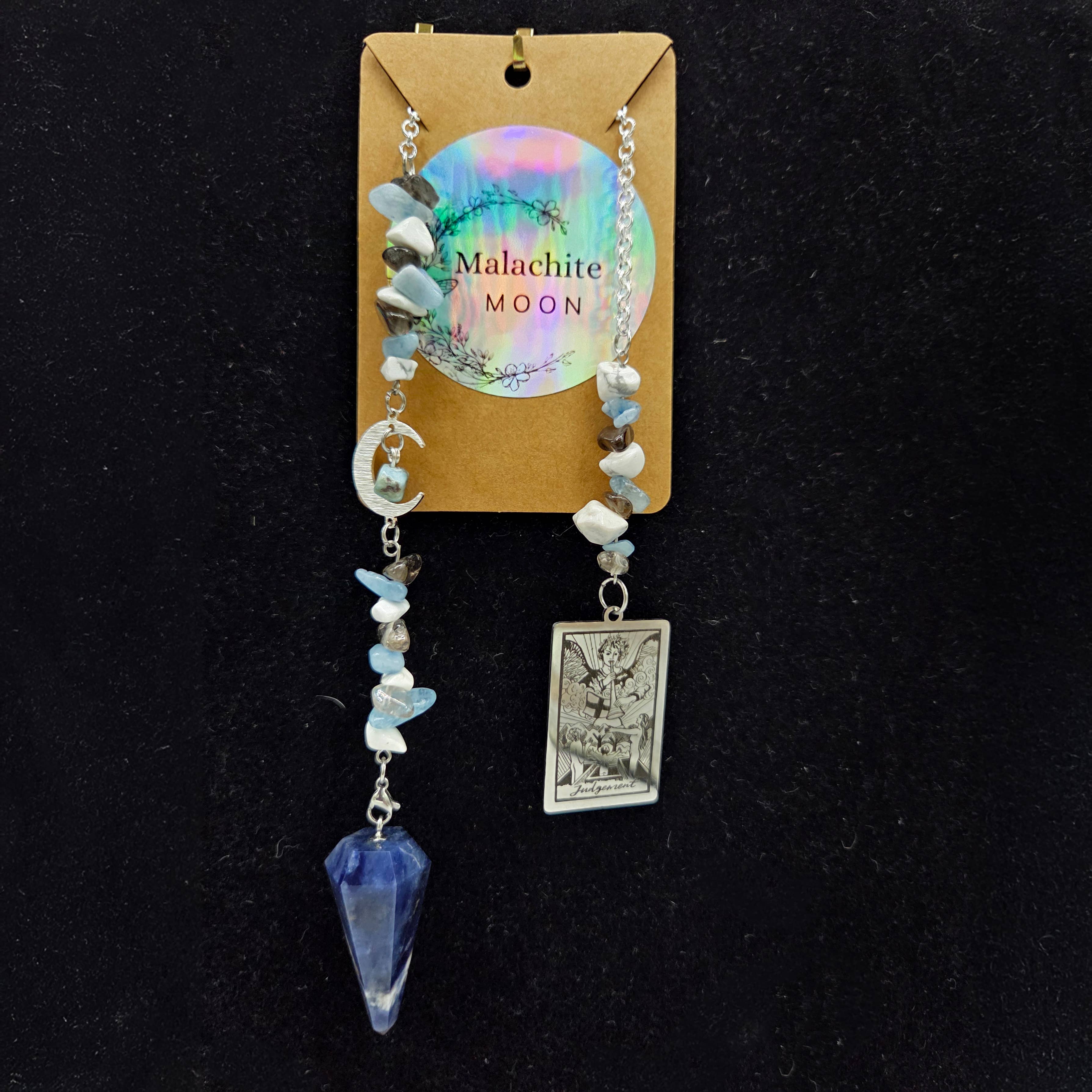 Pendule en cristal - Sodalite