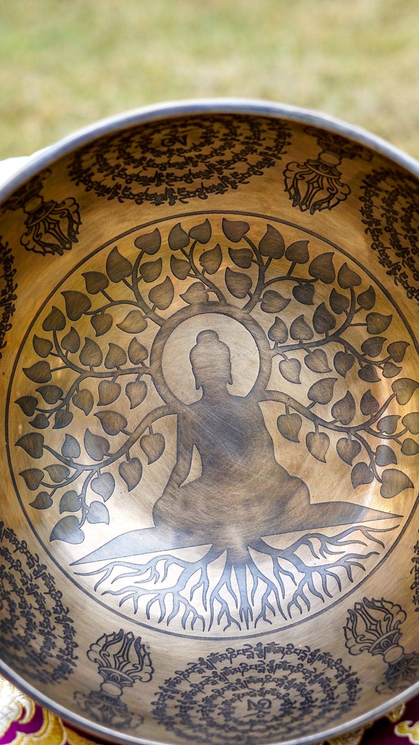 Bol chantant Buddha Tree
