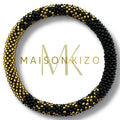 Nouvelle collection A/H 2026 Bracelet népalais N23 noir doré