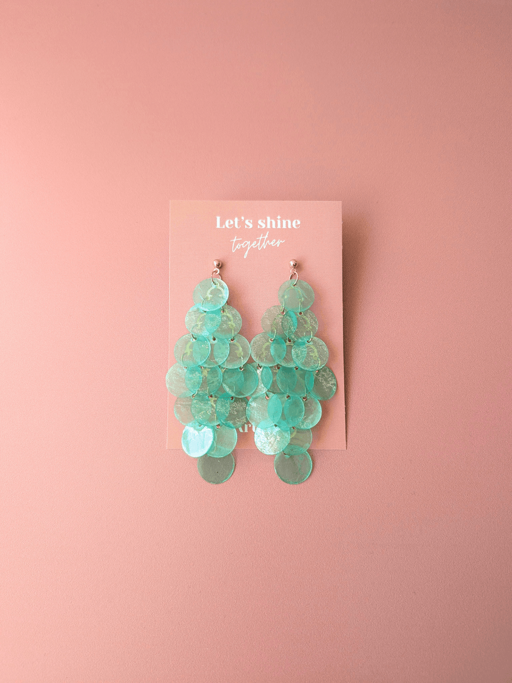 Boucles d'oreilles SIRENA Coquillage naturel couleur au choix