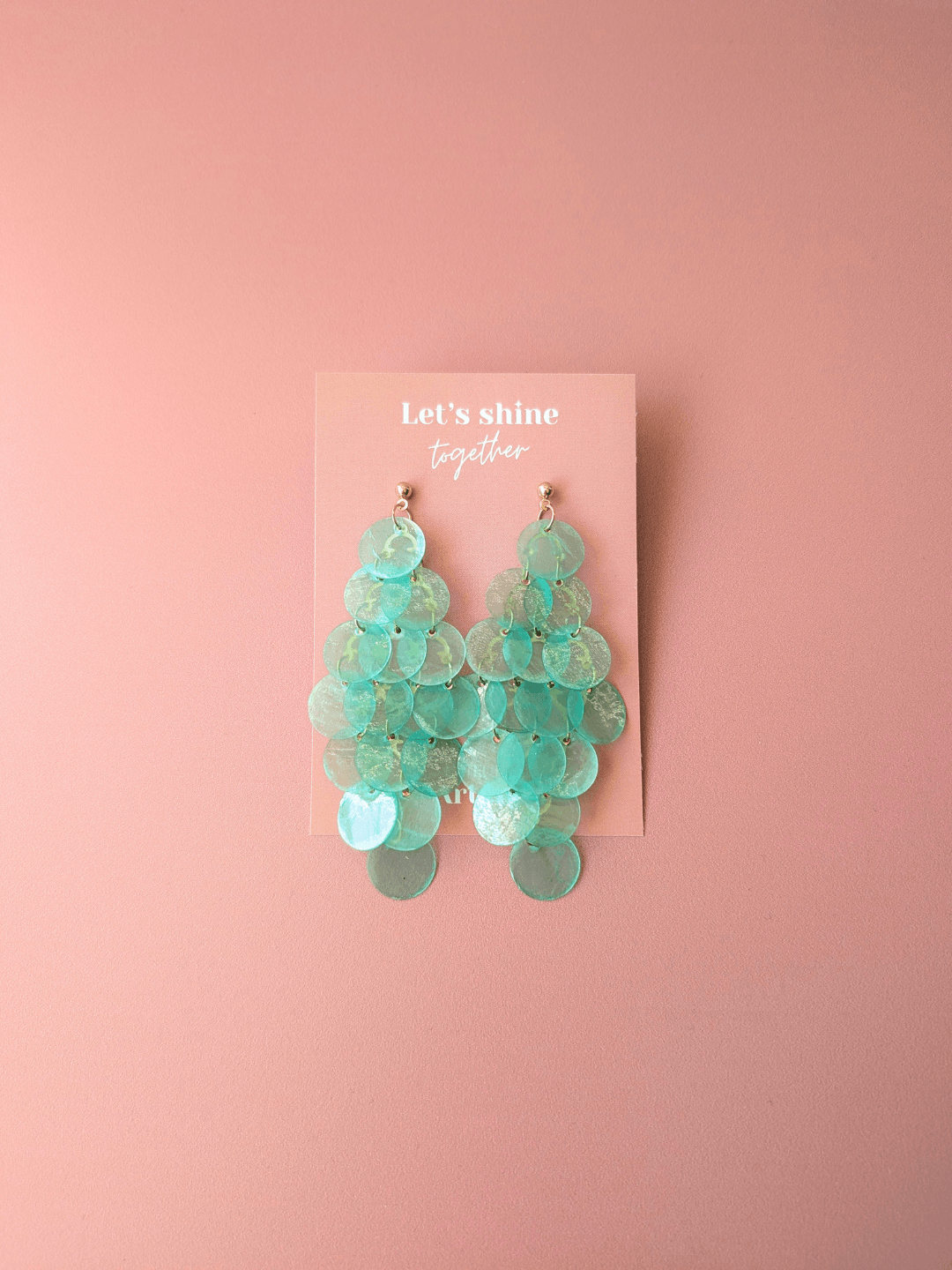 Boucles d'oreilles SIRENA Coquillage naturel couleur au choix