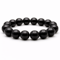 Bracelet boule 14mm obsidienne Oeil céleste AA
