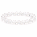 BRACELET BOULE 08MM CRISTAL DE ROCHE A