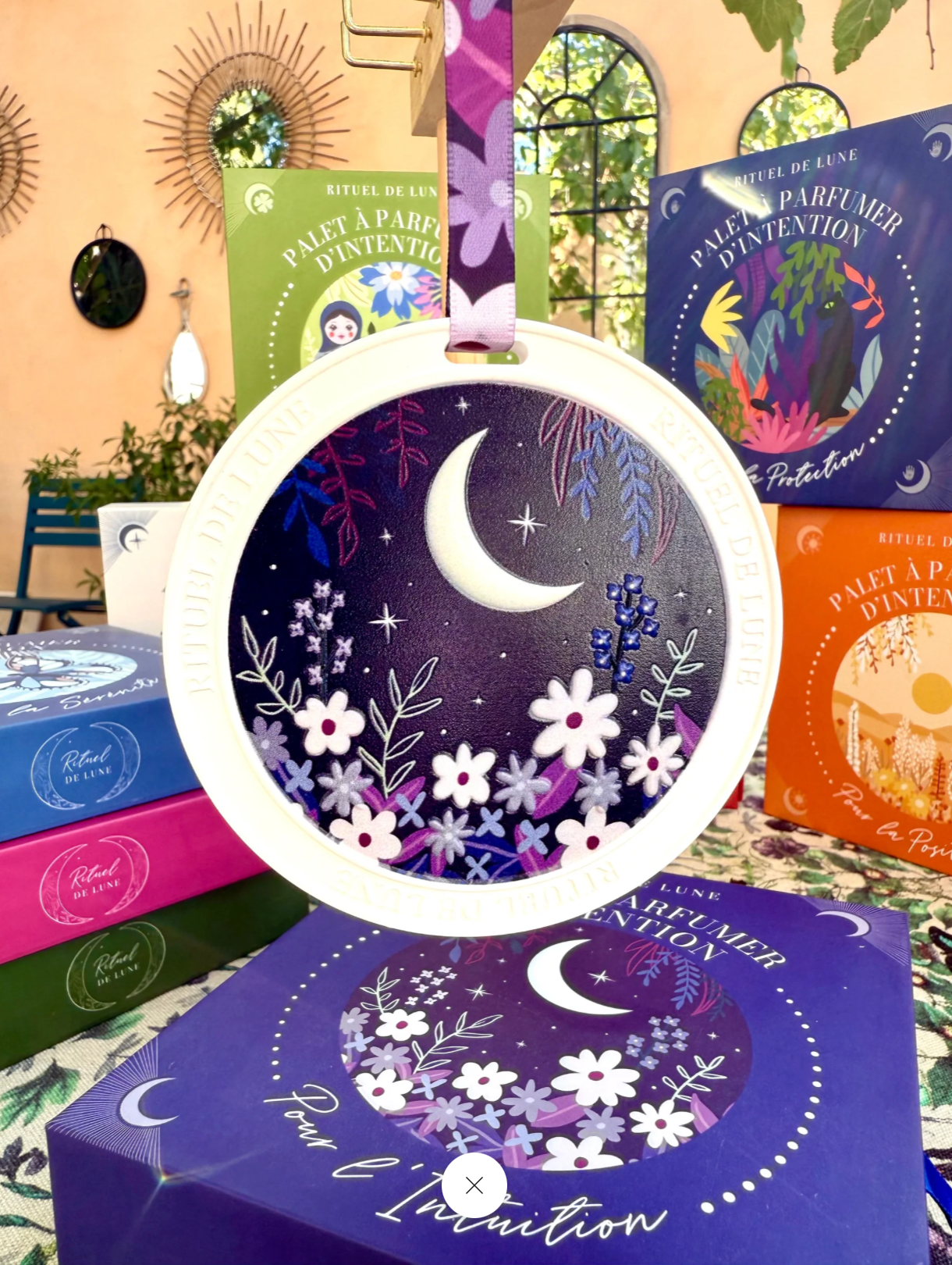 PALETS À PARFUMER D’INTENTION RITUEL DE LUNE (au choix)
