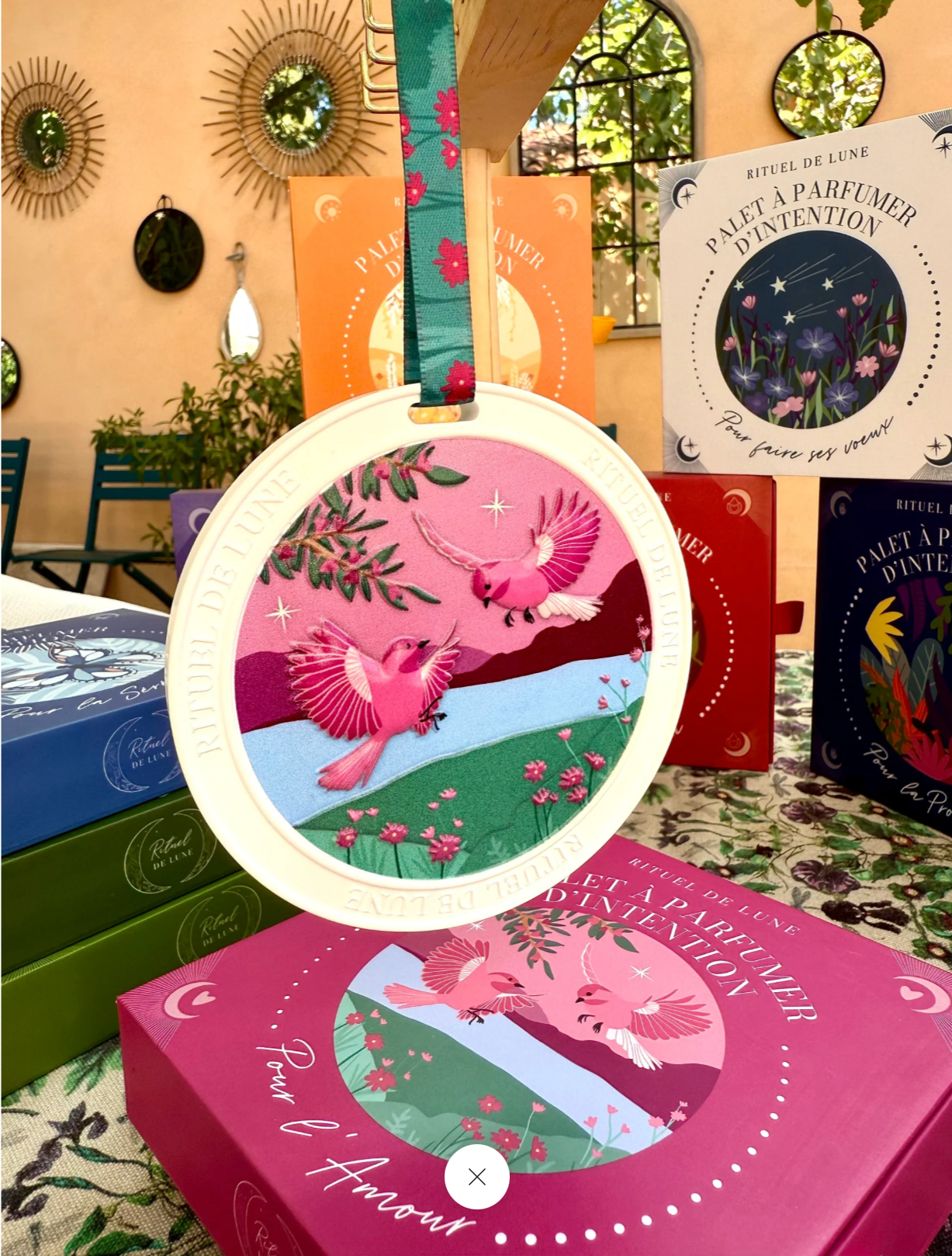 PALETS À PARFUMER D’INTENTION RITUEL DE LUNE (au choix)