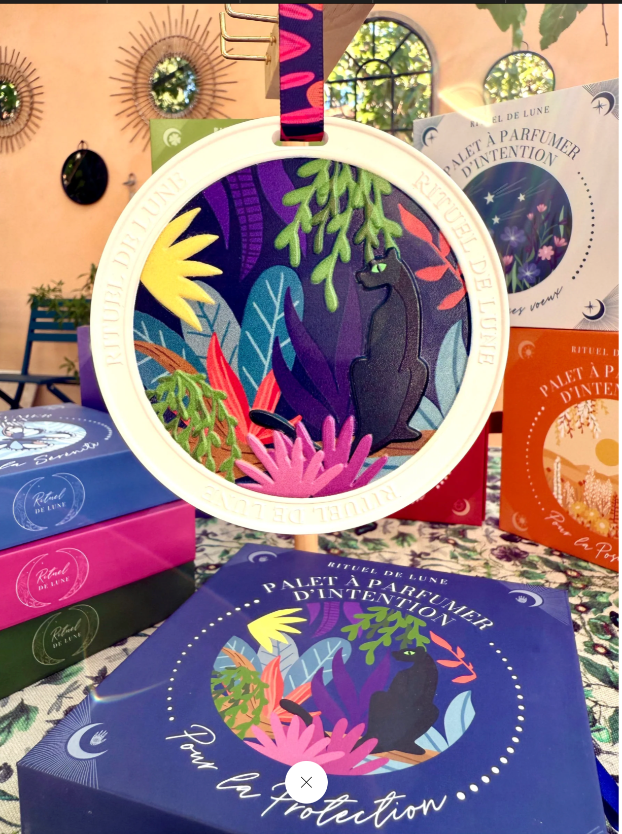 PALETS À PARFUMER D’INTENTION RITUEL DE LUNE (au choix)