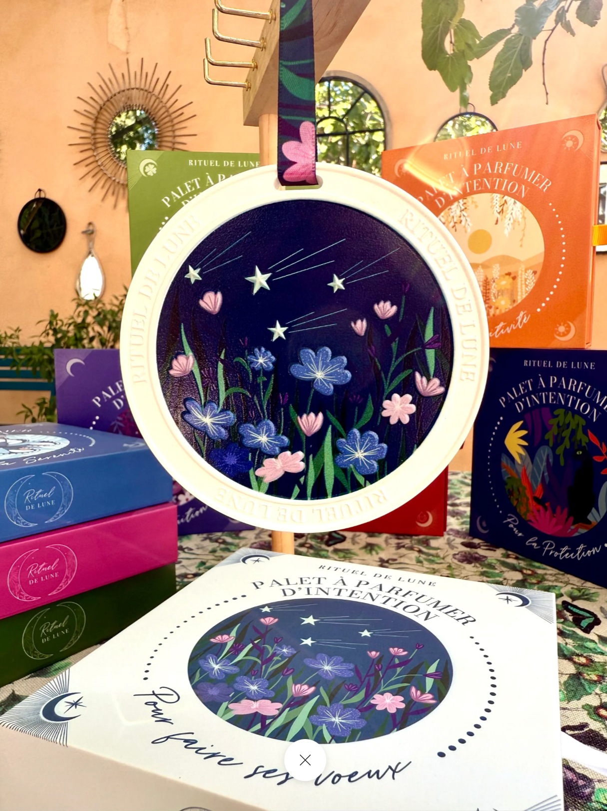 PALETS À PARFUMER D’INTENTION RITUEL DE LUNE (au choix)