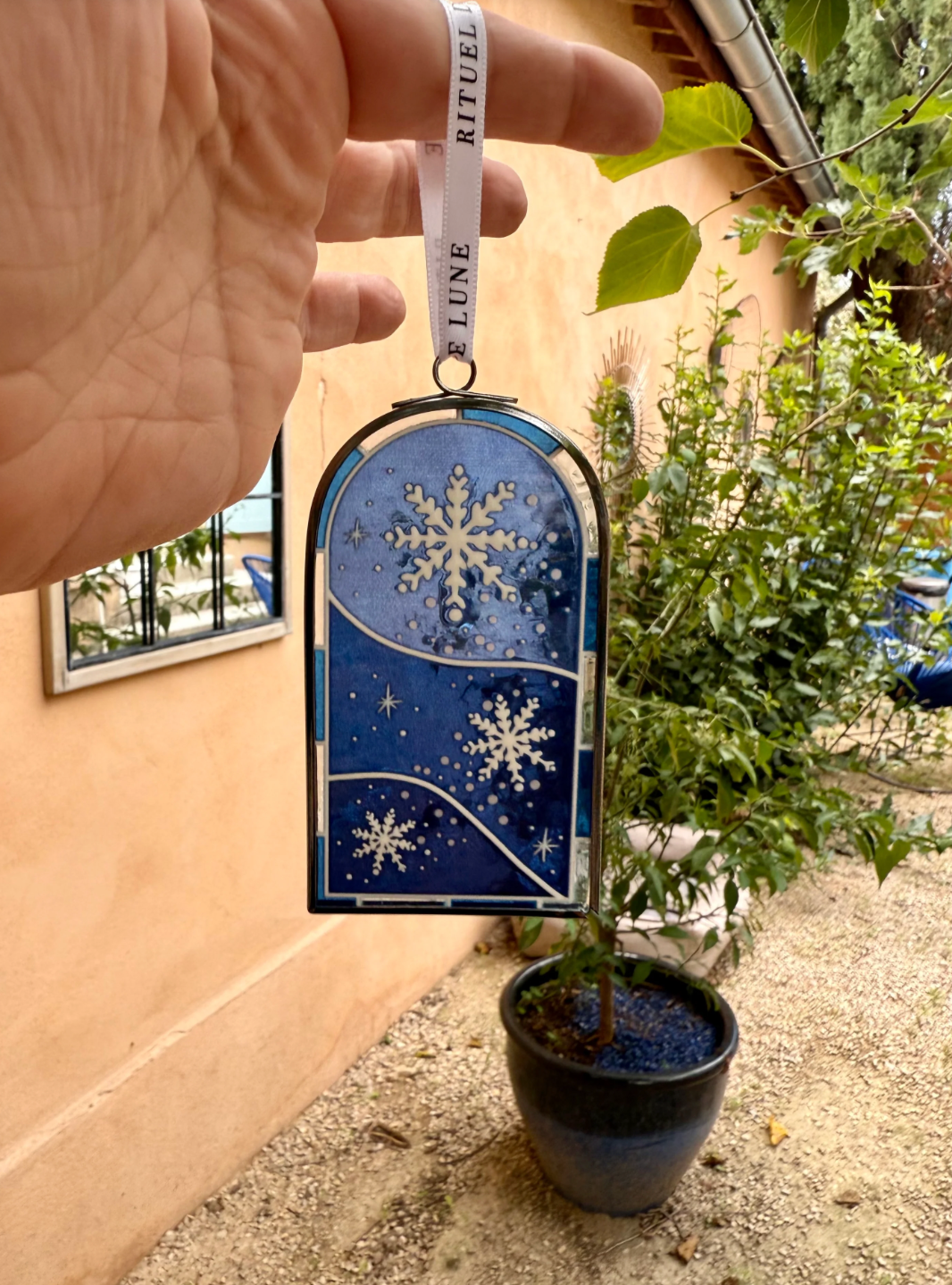 VITRAUX SUSPENDUS RITUEL DE LUNE